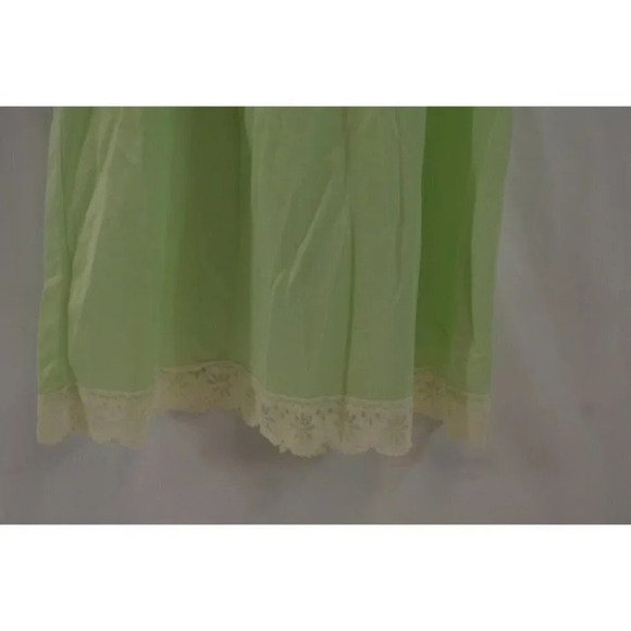 Vintage Girls Green  Nightgown Size 10 - Picture 3 of 6